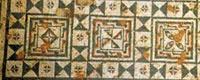 Sala mosaico a riquadri